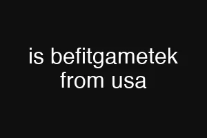 is befitgametek from usa