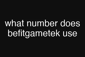 what number does befitgametek use